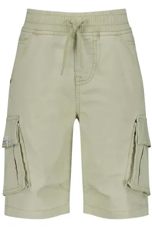 Vingino Regular cargo short groen Korte broek Jongens Stretchkatoen Effen