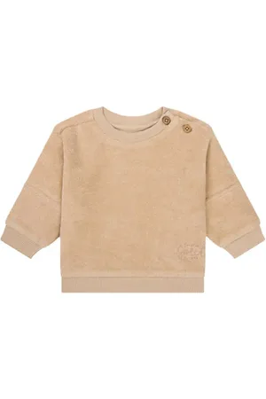 Noppies Baby sweater Jongens/Meisjes Badstof Ronde hals Effen