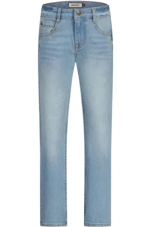 Raizzed Regular waist regular fit jeans light blue denim Blauw Effen
