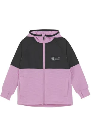 Color Kids Fleece vest Outdoor vest Paars Jongens/Meisjes Polyester Opstaande kraag