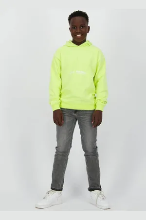 Raizzed Hoodie limegroen Sweater Printopdruk