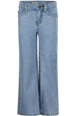 Koko Medium blue denim Jeans Blauw Effen