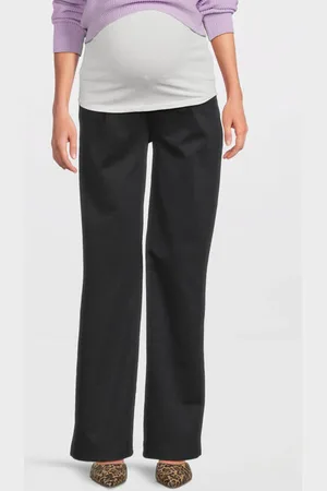 Love2wait Low waist loose fit broek Dames Polyester Effen