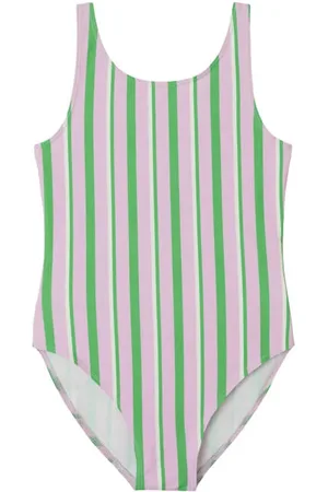 NAME IT KIDS badpak roze/groen Rosé Meisjes Polyamide Effen