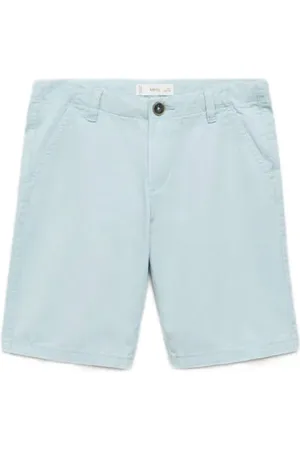 MANGO Casual short Korte broek Jongens Katoen Effen