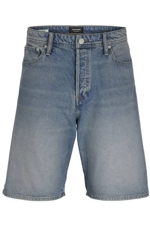 JACK & JONES JUNIOR loose denim short medium Korte broek Blauw