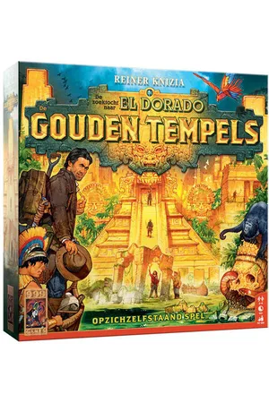 999 Games De Zoektocht naar El Dorado De Gouden Tempels Bordspel
