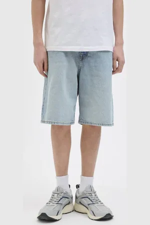 JACK & JONES JUNIOR loose denim short Korte broek Blauw