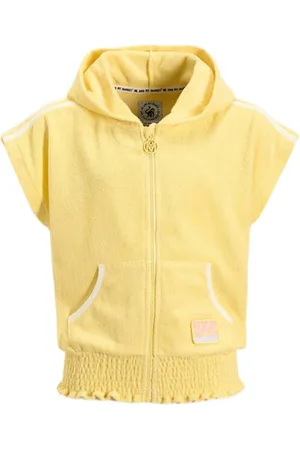 Me & My Monkey Vest van badstof Trui Meisjes Katoen Capuchon Logo