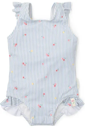 Little Dutch Badpak Meisjes Polyester Bloemen