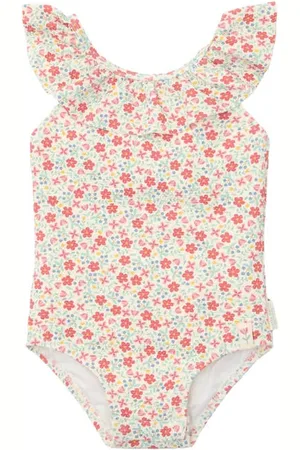 Little Dutch Badpak Meisjes Nylon Bloemen