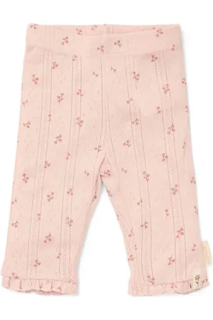 Little Dutch Straight legging Broek Meisjes Katoen Bloemen