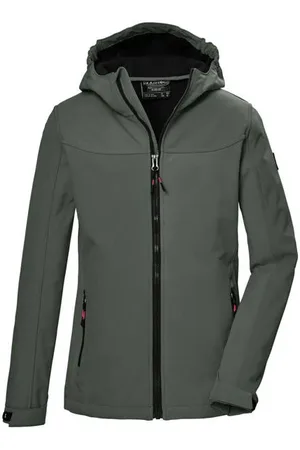 Killtec Junior outdoor jas Meisjes Polyester Capuchon Effen