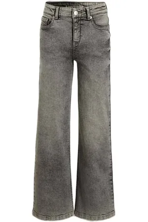 Anytime Broek Jeans Meisjes Katoen Effen