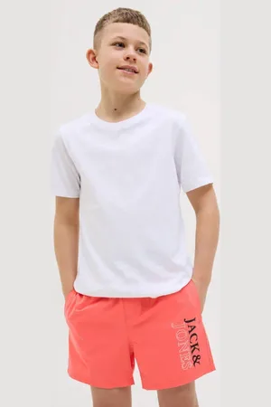JACK & JONES JUNIOR zwemshort Jongens Polyester Logo