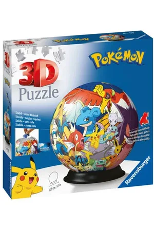 Pokemon 3D puzzel 72 stukjes | 3D puzzel van