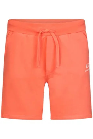 Retour Regular sweatshort oranje Korte broek Effen