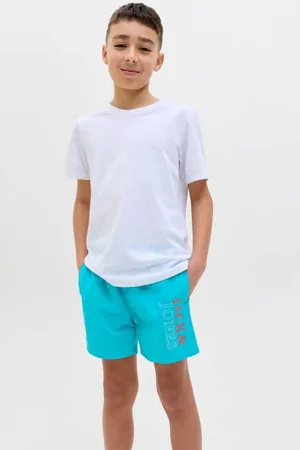 JACK & JONES JUNIOR zwemshort Jongens Polyester Logo