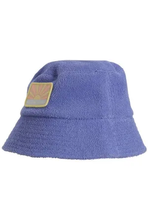 Me & My Monkey Buckethat van badstof Hoed Jongens Katoen Logo
