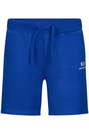 Retour Regular sweatshort blauw Korte broek Effen