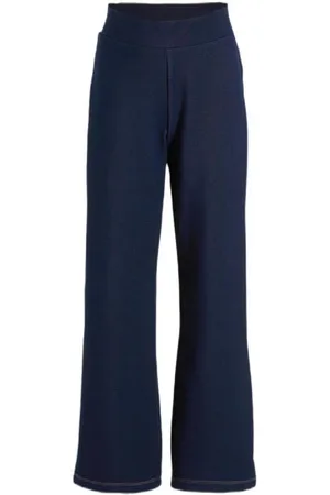 Anytime Denim look wide leg Broek Meisjes Katoen Effen