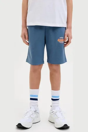 JACK & JONES JUNIOR sweatshort JPSTLOGO met logo Korte broek
