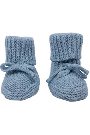 Lodger Gebreide baby slofjes Jongens/Meisjes Katoen Effen
