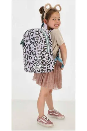 Zebra Trends Rugzak Axelle Paars Meisjes Polyester Dierenprint
