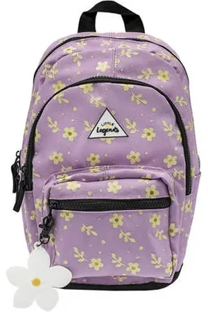 Little Legends Rugzak Paars Meisjes Polyester Bloemen