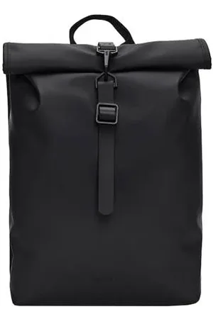Rains Rugzak Rolltop Mini W3 Jongens/Meisjes Polyester Effen