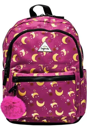 Little Legends Rugzak Moon Star L Meisjes Polyester All over print