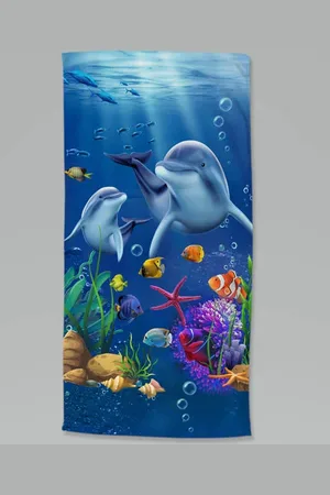 Good Morning Kinderstrandlaken (150x75 cm) Grafisch
