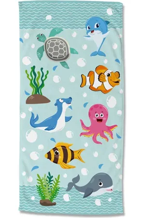 Good Morning Kinderstrandlaken (150x75 cm) Grafisch