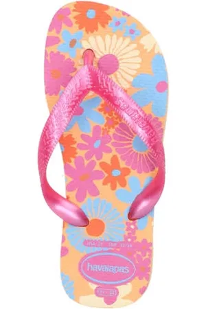 Havaianas Kids Flores teenslippers Meisjes Rubber
