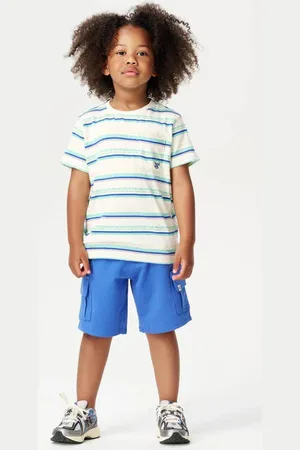 Noppies Kids regular cargo short Korte broek Jongens Katoen Effen