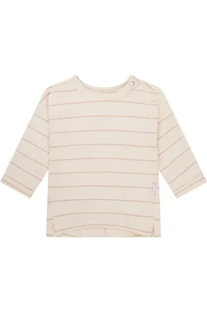 Noppies Baby longsleeve Jongens Stretchkatoen Ronde hals Streep