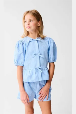 SHOEBY Blousetop Meisjes Polyester Ronde hals Streep