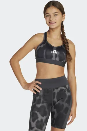 adidas Sportswear sporttop Grijs Meisjes Polyester Ronde hals
