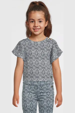 Like Flo Blousetop Meisjes Polyester Ronde hals All over print