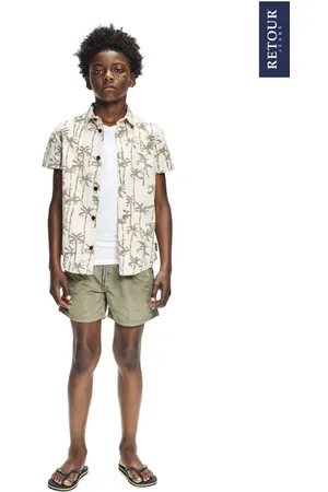 Retour Zwemshort Renzo Jongens Polyester Effen