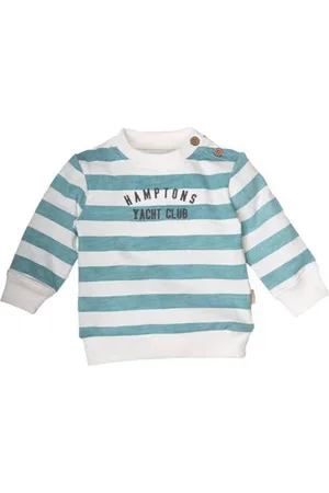 Bess Sweater blauw Trui Streep