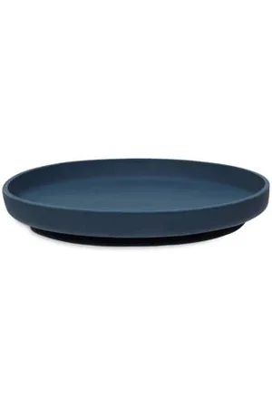 Jollein Siliconen bordje (Ø17 cm) Blauw Effen