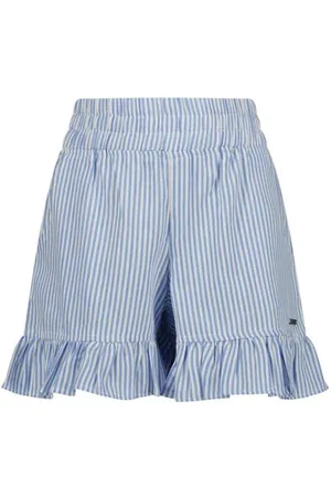 Raizzed Relaxed casual short blauw Korte broek Meisjes Katoen Streep