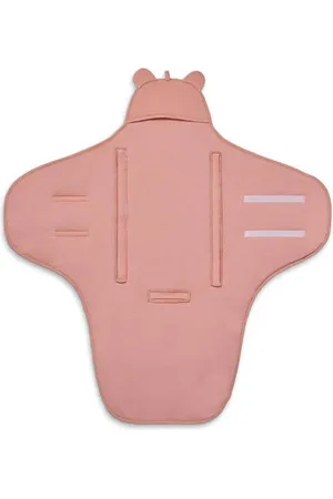 Jollein Universele wikkeldeken Basic stripe voor maxi cosi groep 0 Roze