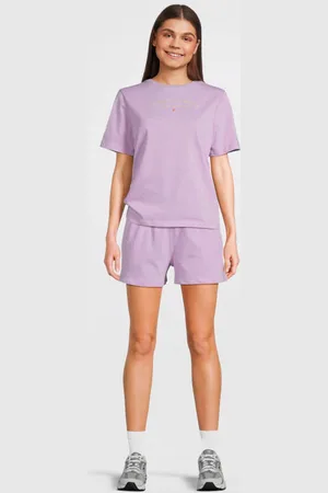 Like Flo Young casual short Korte broek Paars Meisjes Katoen Effen