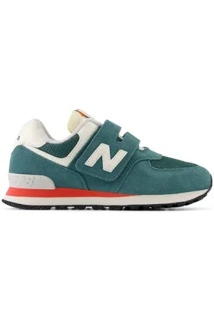 New Balance 574 Groen Jongens/Meisjes Suede Meerkleurig
