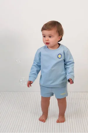 B.Nosy Sweater + sweatshort Shirt + broek Printopdruk