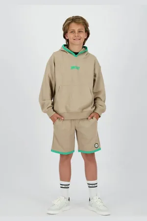 Vingino X Daley sweatshort zand Korte broek Beige Logo