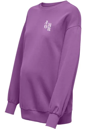 ONLY Zwangerschaps sweater Trui Backprint