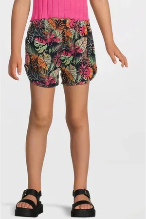 NAME IT KIDS casual short donkerblauw Korte broek Meisjes Polyester Effen